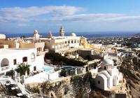 Santorini landsby Grækenland